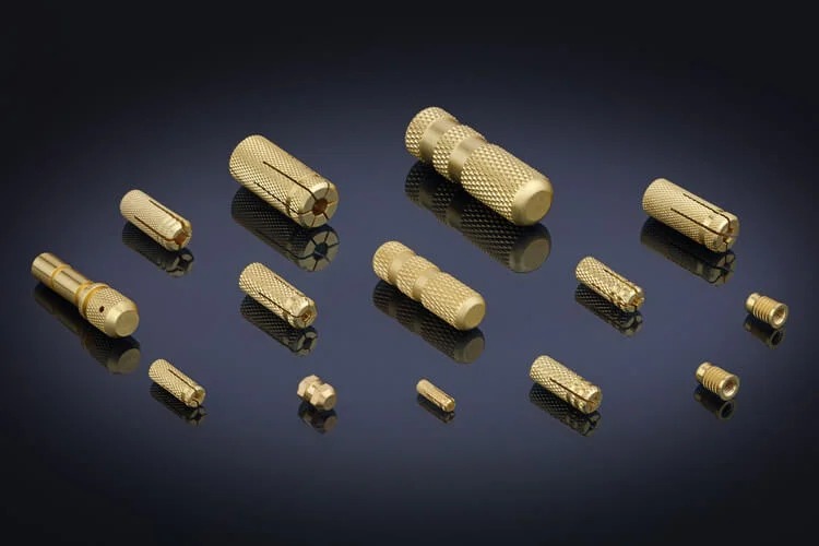 Brass Anchors & Moulding Inserts