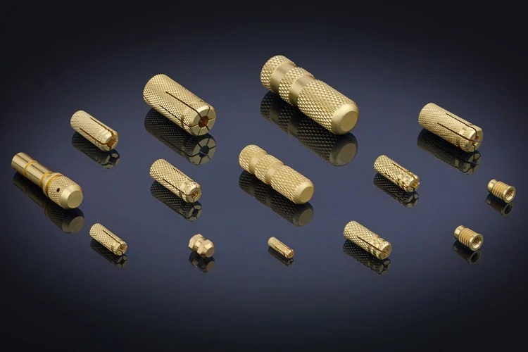 Brass Anchors & Moulding Inserts